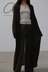 SWAYING/KNIT Mohair Gradient Straight Pants SW212XZ38 Green